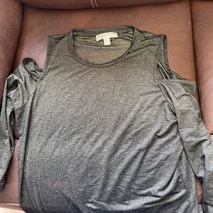 MK Glitter dark green blouse